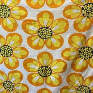 Retro Curtain Finlayson Big Flowers 140x198cm