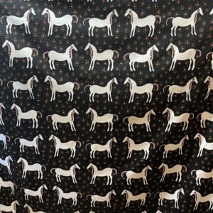 Marimekko kangas Musta Tamma 165x255cm Maija Isola