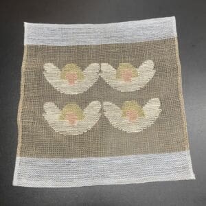 Sylvi Salonen Enkelit kuultokudos 31,5x32cm