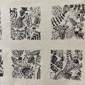 Marimekko verho Pesäpuu 142x165cm Virpi Syrjä-Piiroinen