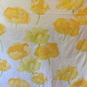 Marimekko Fabric Hurmio Yellow 142x210cm Fujiwo Ishimoto