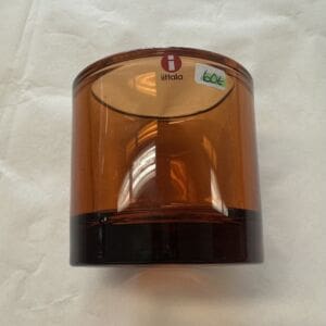 Iittala Iso Kivi tuikku Pomeranssi 80mm
