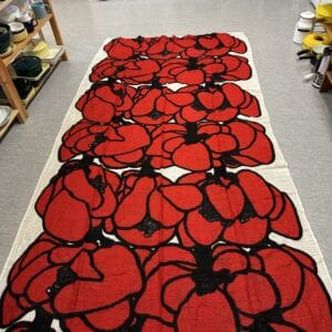 Vallila vintage Makeba verho 133x245cm Howard Smith